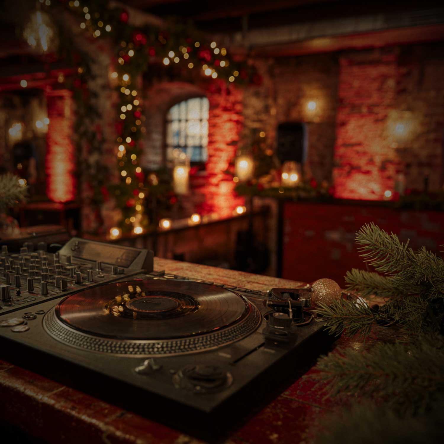 DJ Pult in der Motorenfabrik Darmstadt