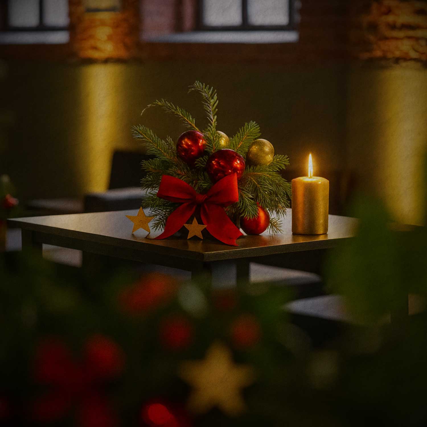eXKLUSIVE wEIHNACHTSDEKO IN DER mOTORENFABRIK dARMSTADT